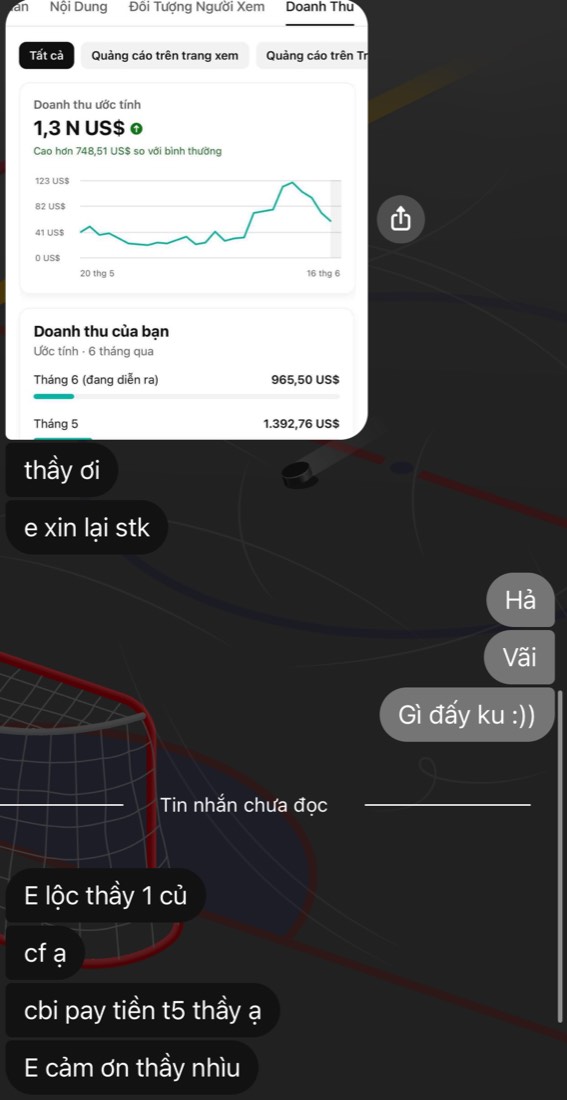Tin nhắn & kết quả học viên khoá FYP gửi về Minh Nhi Academy